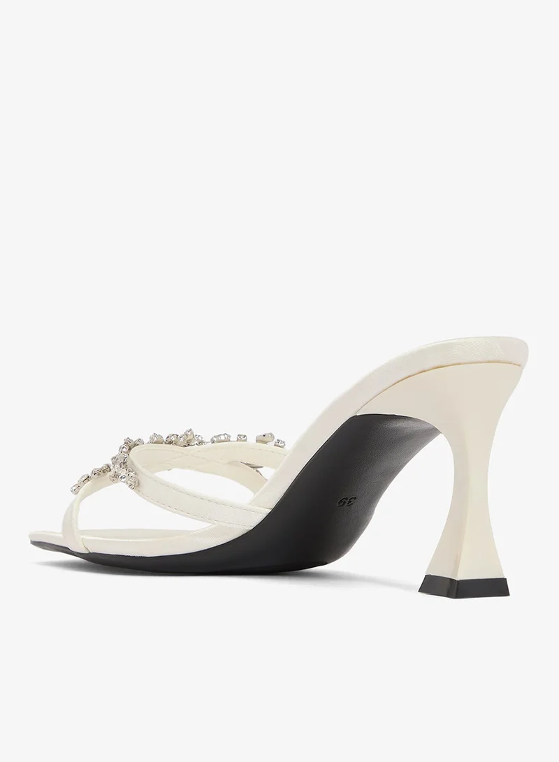 Ella Limited Edition Rhinestone Embellished Mid Heels
