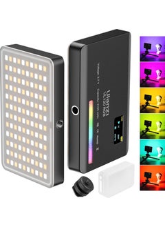 Ulanzi ULANZI VL120 RGB Video Light, Pocket LED On-Camera Video Lights, Built-in 3100mAh Rechargeable Battery, 360 Full Color 20 Light Effects, CRI≥95 2500-9000K LED Panels for Photography Vlogging  - Image 1