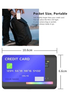 Ulanzi ULANZI VL120 RGB Video Light, Pocket LED On-Camera Video Lights, Built-in 3100mAh Rechargeable Battery, 360 Full Color 20 Light Effects, CRI≥95 2500-9000K LED Panels for Photography Vlogging  - Image 3