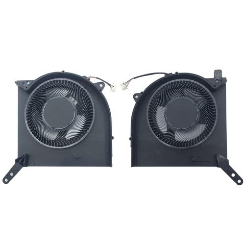 LAOKOEN New Replacement Cooling Fans for Lenovo Legion 5 Pro 16ACH6H R9000P 2021H RTX3060 RTX3070 Model Gaming Laptop Series CPU GPU Fan (4-Pin 4-Wire) 10V 0.8A FNKF DFSAL12E164860 FNKD DFSAL12E064860 - Image 1