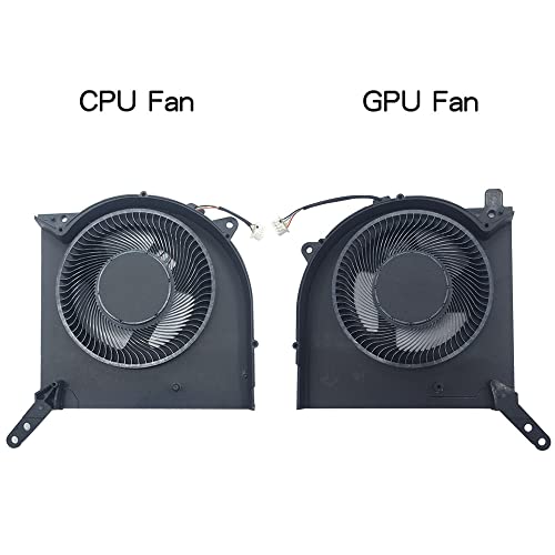 LAOKOEN New Replacement Cooling Fans for Lenovo Legion 5 Pro 16ACH6H R9000P 2021H RTX3060 RTX3070 Model Gaming Laptop Series CPU GPU Fan (4-Pin 4-Wire) 10V 0.8A FNKF DFSAL12E164860 FNKD DFSAL12E064860 - Image 4
