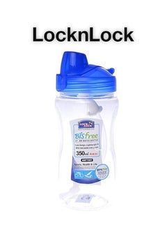 LOCK & LOCK LocknLock Sports Water Bottle Tritan 350ml with Straw - BPA-Free, Durable, Stain and Odor-Resistant, Shock-Resistant  - Image 1