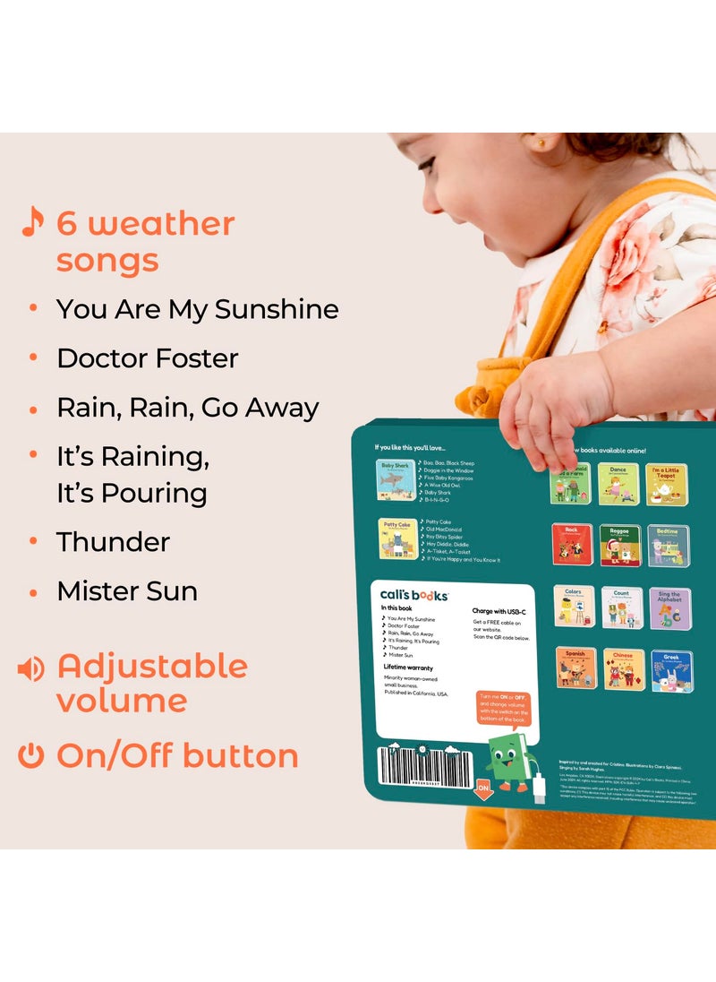 Cali's Books Cali's Books You are My Sunshine Nursery Rhymes | Interactive Sound Book | Musical Toys for Toddlers 1-3 | Sound Book for Babies and Toddlers | Interactive Baby Learning Toy.  - Image 5