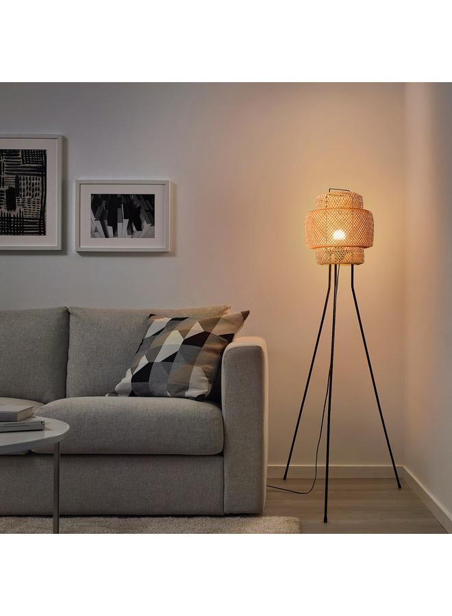 Zaboon Floor lamp, bamboo/handmade - Image 2