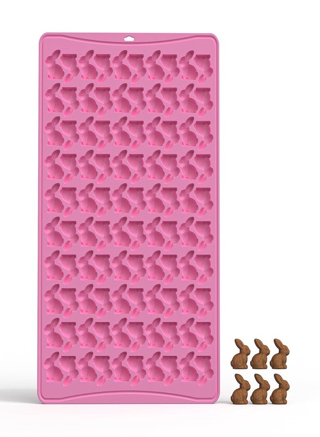 Ahorasky Gummy Candy Molds - 100-Cavity Silicone Bunny Mold, Easter Silicone Molds, Non-stick and Bpa Free for Candy Chocolate Gummies Baking - Image 1