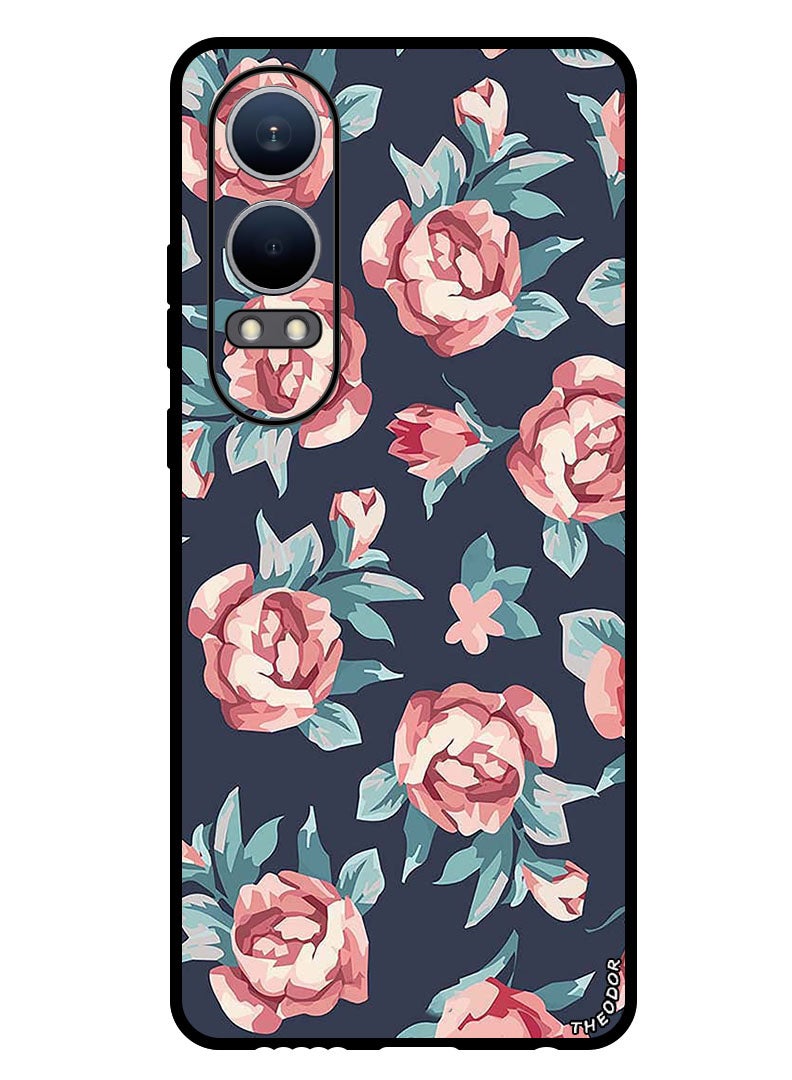 Theodor Protective Case Anti Scratch Shock Proof Bumper Cover For Oppo K12x (China) Flowers 1 (2) - Image 1
