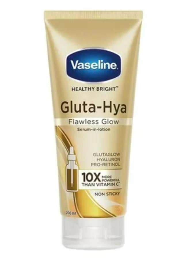 Vaseline Healthy Bright Gluta-Hya Flawless Glow Serum-In-Lotion 330 ML - Image 1
