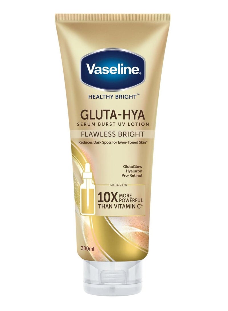Vaseline Healthy Bright Gluta-Hya Flawless Glow Serum-In-Lotion 330 ML - Image 1