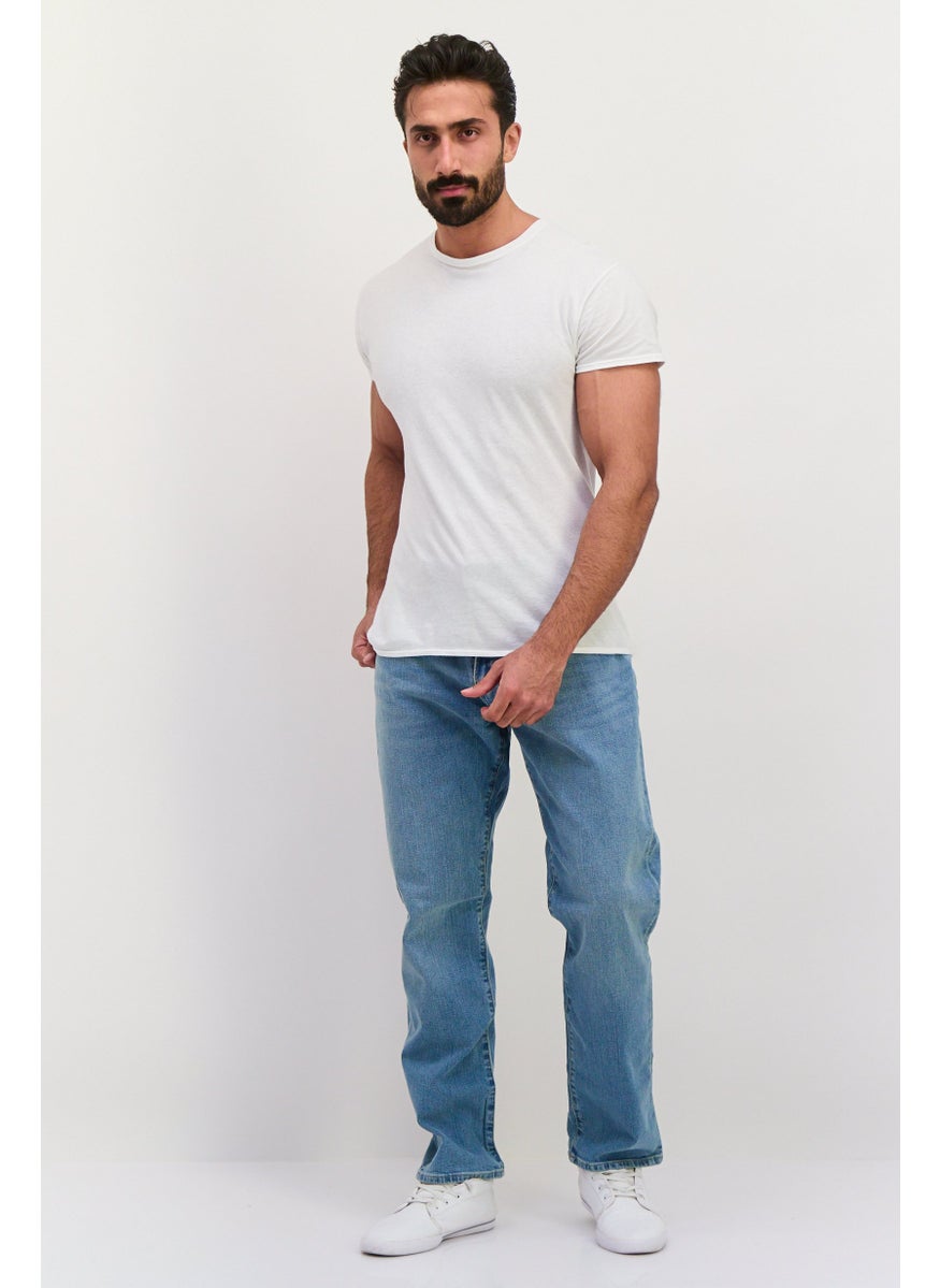 Men Straight Fit Wash Stretchable Denim Jeans, Blue - pzsku/ZA766482F2090F28EF200Z/45/_/1738160494/243a660e-0978-4a3e-9feb-ff63c26d8f20