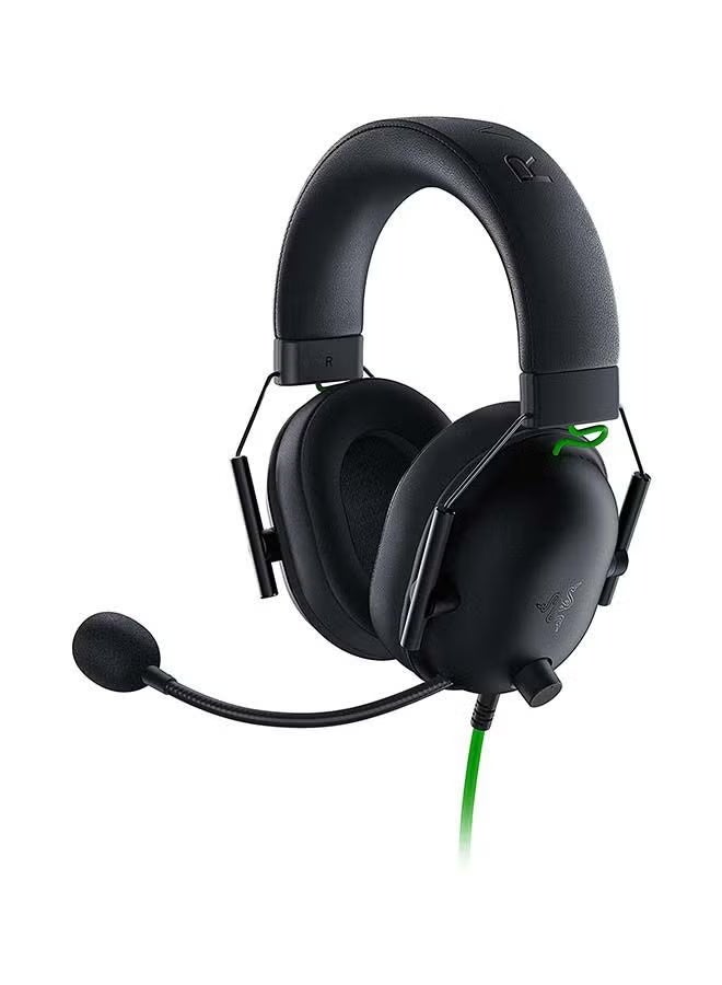 RAZER BlackShark V2 X Gaming Headset: 7.1 Surround Sound, 50mm Drivers, Memory Foam Cushion, for PC, PS4, PS5, Switch, Xbox One, Xbox Series X|S, Mobile, 3.5mm Audio Jack, Classic Black - Image 1
