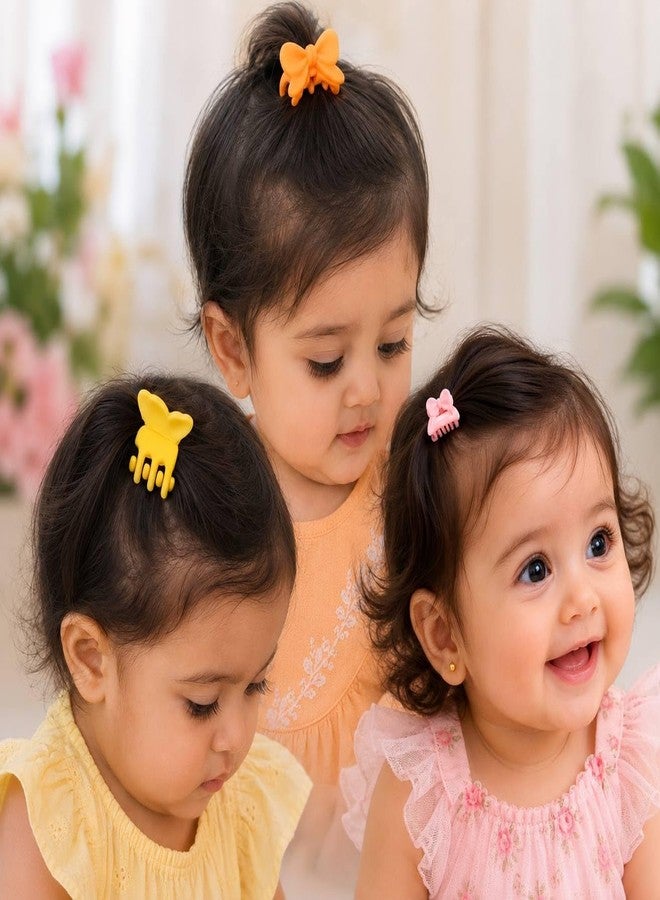 Cart Log مشابك شعر كارت لوج غير لامعة للنساء - عبوة من 6 قطع، مجموعة مشابك شعر صغيرة ملونة ومحايدة | إكسسوارات شعر للفتيات والسيدات (مشابك شعر ملونة) - Image 4