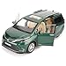 BDTCTK 124 Compatible for Sienna Car Model Pull Back Diecast Toy Car with SoundsLights for Kids Boys Girls and Adults Gift Green - Image 2
