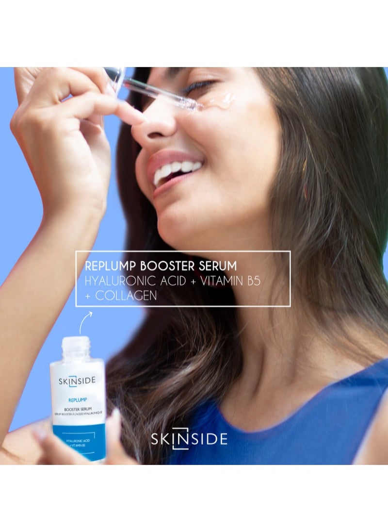 Skinside Skin Side Serum Replump Booster Hyaluronic Acid + Vitamin B5 - 25 Ml  - Image 2