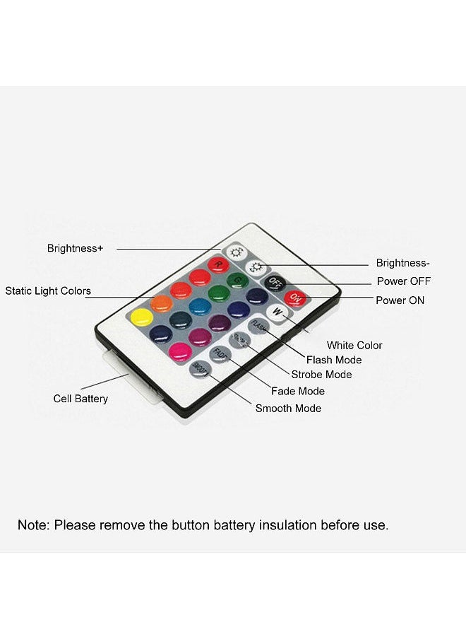 Generic - Glass Ball Table Lamp Crystal Ball Dimmable Night Light Bedside Lamp Touch Sensor RGB Light Colors with Remote Control - Image 1