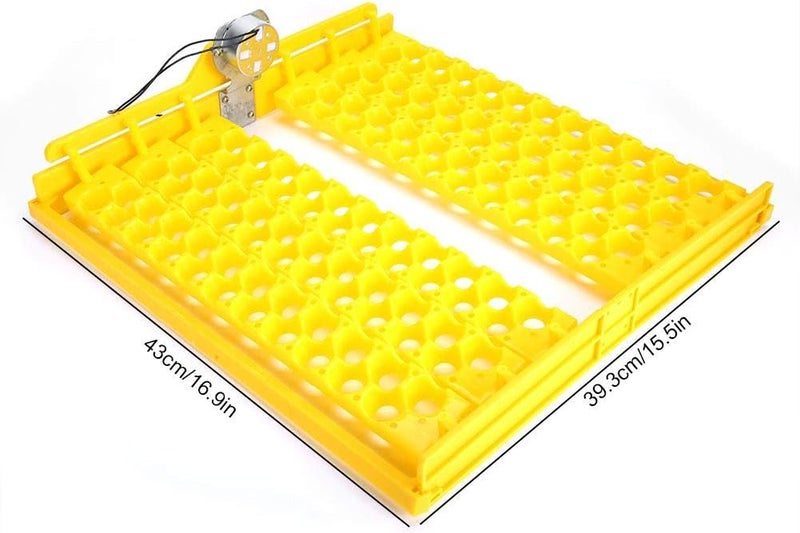 cheekyglo Egg Trays, Egg Incubation Tray, 132Pcs Eggs Automatic Egg Turner Turning Tray Chicken Incubators Incubator Laboratory for Automatic Egg Incubator Tray Incubation Accessory(110V) - Image 5