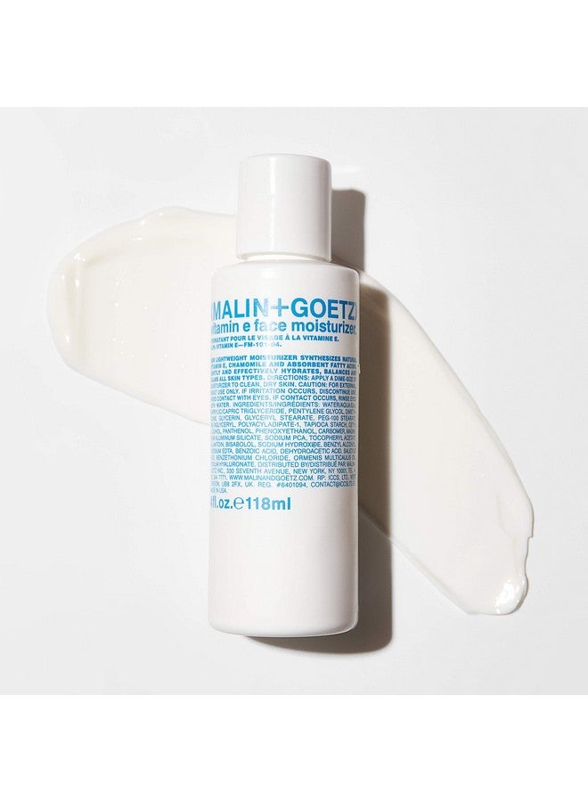 MALIN + GOETZ Alin + Goetz Vitamin E Face Moisturizer Hydrating Balancing Nourishing Face Lotion For Dry Sensitive Skin. Multitaksing After Shave Makeup Primer Unisex Cruelty Free Vegan 8.5 Fl Oz - Image 3