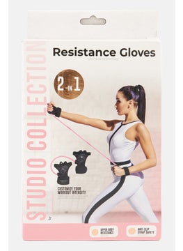 Formfit Women 2 In 1 Resistance Gloves, Black  - Image 5