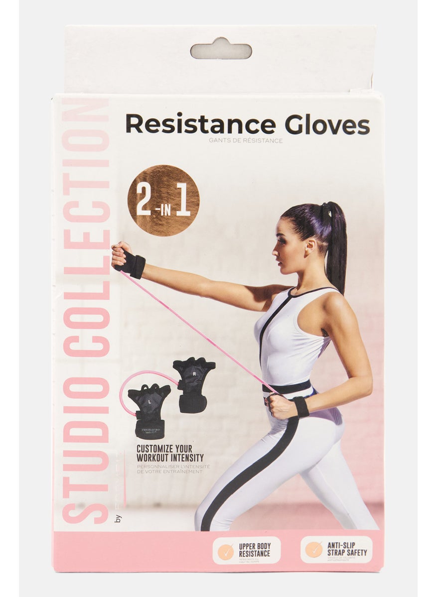 Formfit - Women 2 In 1 Resistance Gloves, Black - Image 1