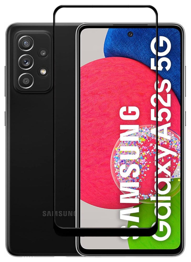 ACLIX Antistatic ESD Dustproof Premium Quality High Definition Tempered Glass Screen Protector Designed For Samsung Galaxy A52s 5G - Image 1
