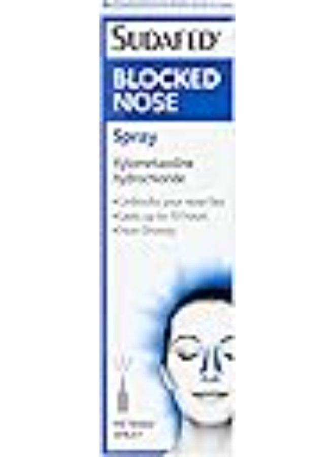 Sudafed Blocked Nose Spray, 10ml - Image 1