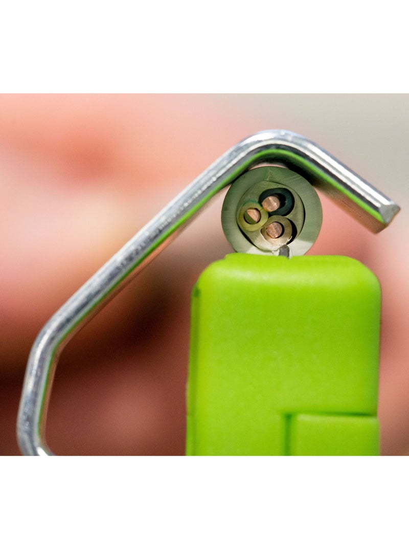 Weicon Cable Knife No. 8-27 Green Line | Sustainable Raw Materials | Working Range From 8 - 28 mm Diameter - Image 2