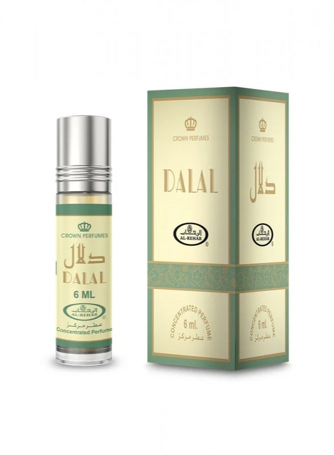 الرحاب دلال زيت عطري مركز من الرحاب - 6 مل - Image 1