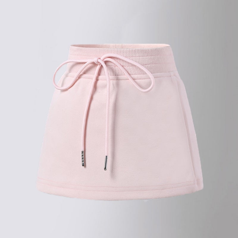 Girls' Skirt Korean Style Girls' Western-Style Hip Skirt Large Children'S Solid Color A- Line Skirt Summer Dress Children'S Skirt - Image 1