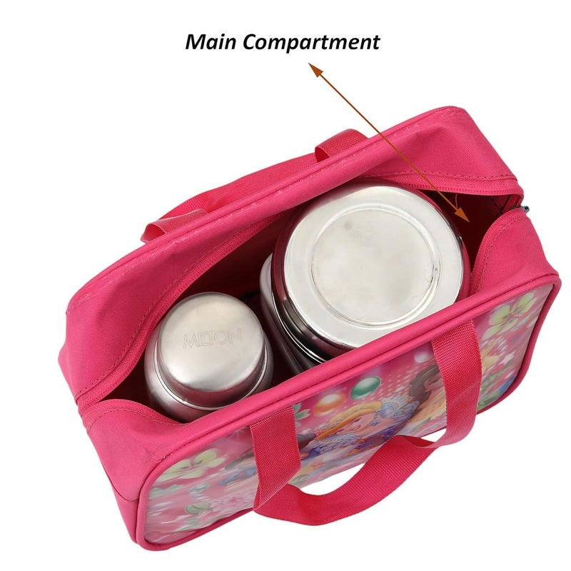 SPEND حقيبة غداء للأطفال - حقيبة غداء مدرسية متينة وخفيفة الوزن مع داخلية معزولة، مقابض سهلة الحمل، وتصميم واسع | تحافظ على الطعام طازجًا للمدرسة والنزهات - Image 2