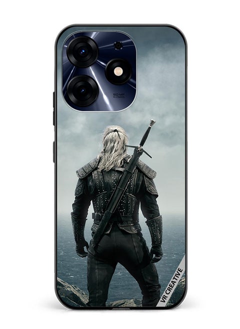 Protective Case Cover For Tecno Spark 10 Pro The Witcher Design Multicolour