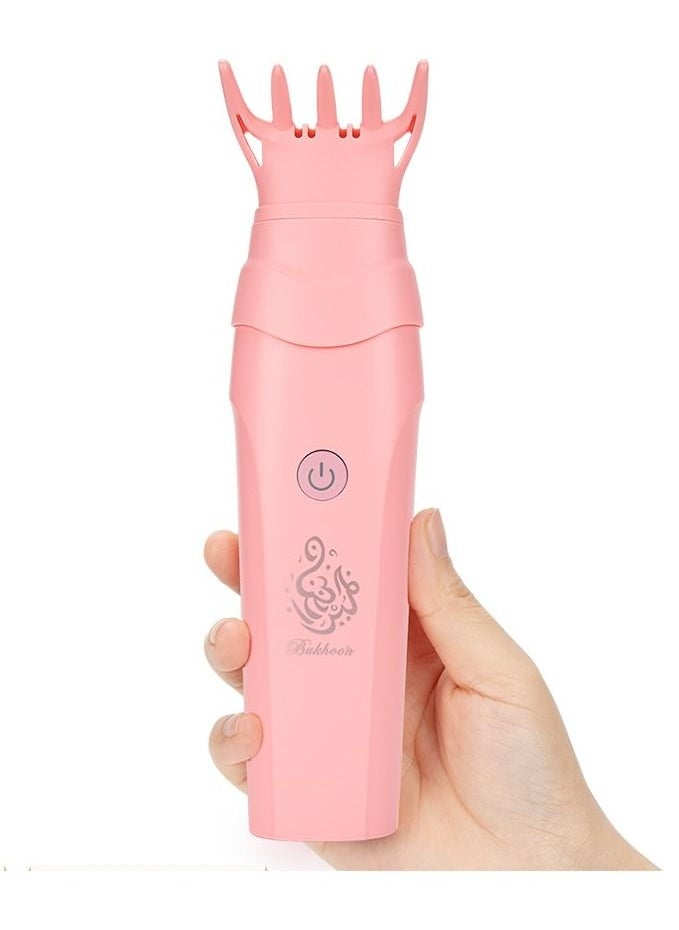 Bakhoor - Portable Electric Incense Bakhoor Burner Arabian Rechargeable Electronic Aromatherapy Incense Burner Handheld Portable Hair Bukhoor Electric Muslim Ramadan Aroma Diffuser - Image 1