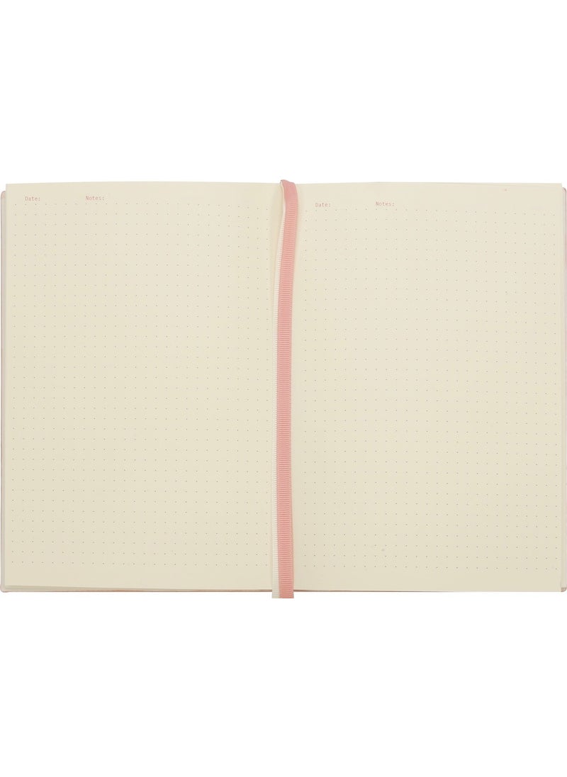 Victoria's Journals - Venzi Classic Dotted Notebook Black 14 x 20 cm - Image 1