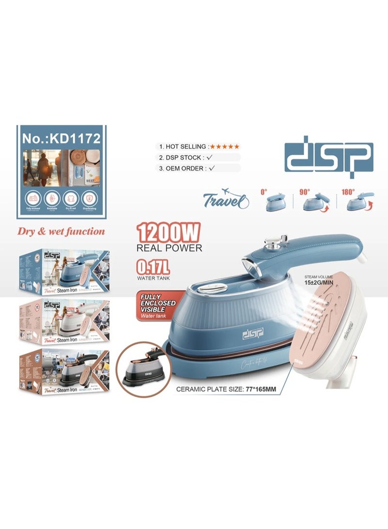 DSP Steam iron, model 1172, 1200 watts - Image 3