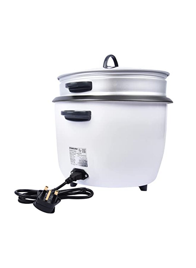 NIKAI 3-In-1 Function Rice Cooker 2.8 L 1000 W NR728 White - Image 3