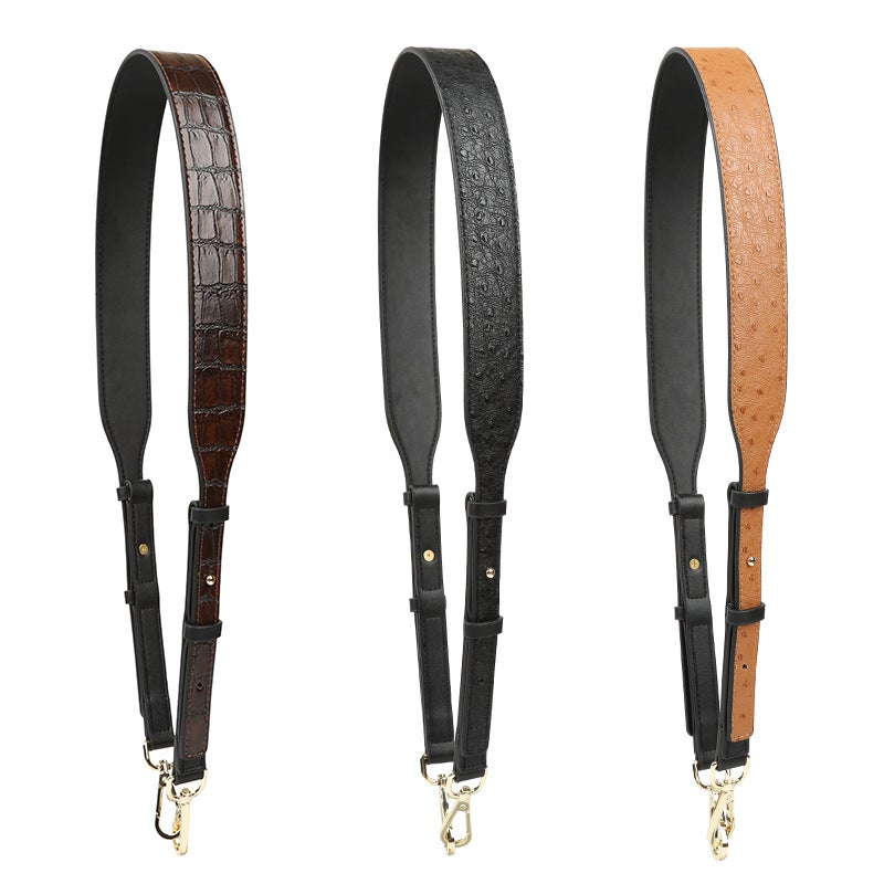 Bandwidth Shoulder Strap Bag Crossbody Strap Plus Accessories Crossbody Bag Strap Shoulder Bag Alligator Snake Ostrich Pattern - Image 4