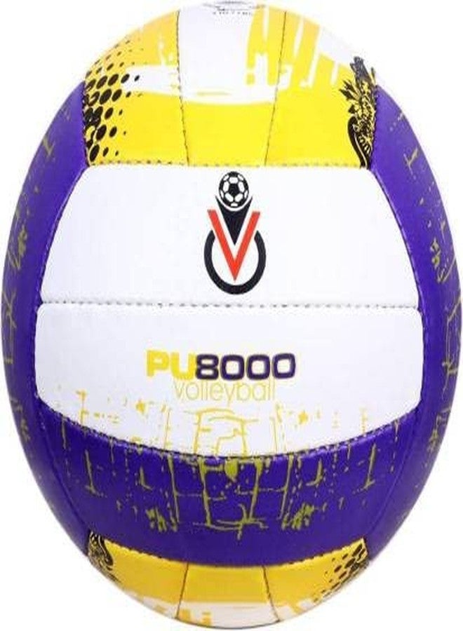 WIKIGO Combo Purple Volleyball with AIR Pump Volleyball - Size: 4 (Pack of 2, Purple) - Image 3