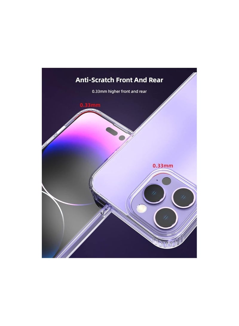 Phone Planet 3 in 1 Transparent iPhone 13 Case with HD Screen Protector and Camera Lens Protector TPU Shock Resistant Mobile Cover - Image 3