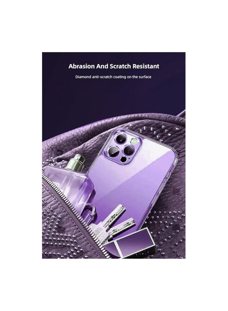 Phone Planet 3 in 1 Transparent iPhone 13 Case with HD Screen Protector and Camera Lens Protector TPU Shock Resistant Mobile Cover - Image 5