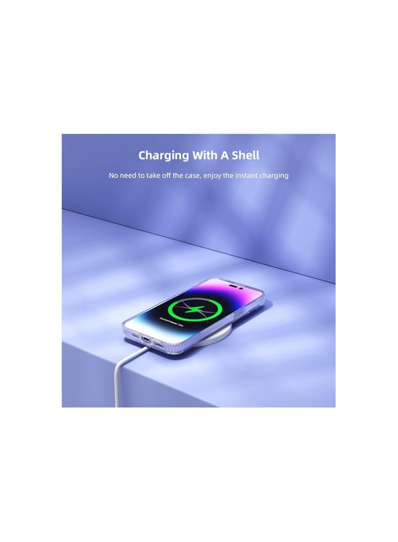 Phone Planet 3 in 1 Transparent iPhone 13 Case with HD Screen Protector and Camera Lens Protector TPU Shock Resistant Mobile Cover - Image 2