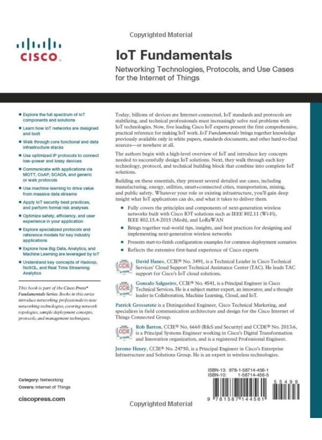 IoT Fundamentals: Networking Technologies, Protocols, and Use Cases for the Internet of Things - Image 2