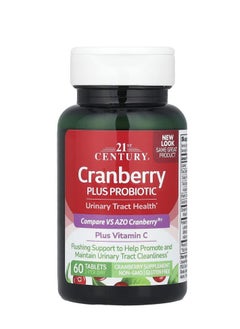 21st CENTURY Cranberry Plus Probiotic 60 Tablets  - Image 3