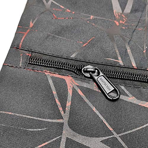 HOLYLUCK Drawstring Backpack Bag Sport Gym Sackpack (metallic-black) - Image 5