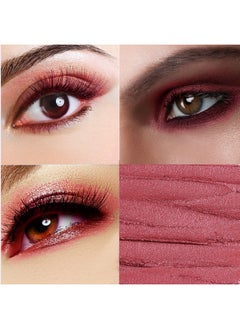 Vodisa Cream Eyeshadow Highly Pigmented Blendable Shimmer Eye Shadow Highlighter Smooth Creaseresistant Eye Makeup Set 12  - Image 4