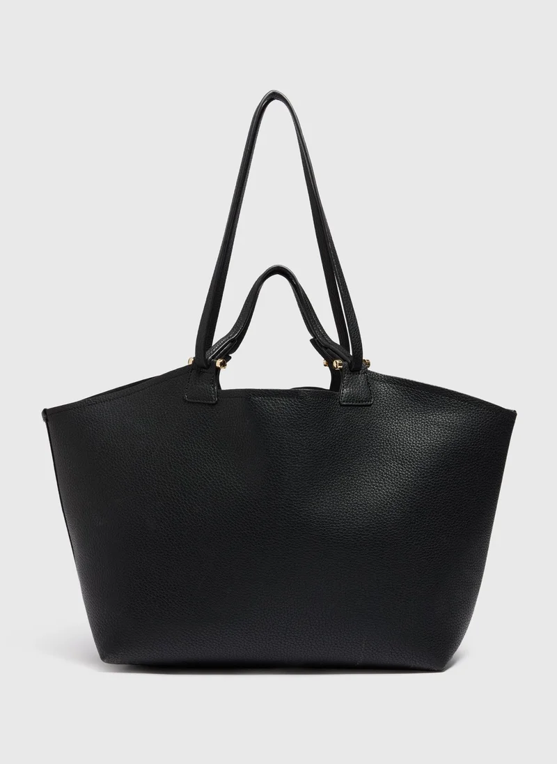 Matalan Black Tote Bag