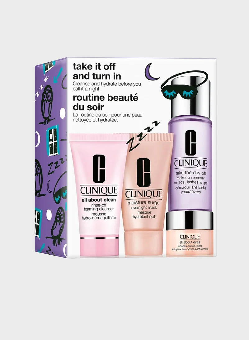 CLINIQUE Take It Off and Turn In Set, Savings 59%