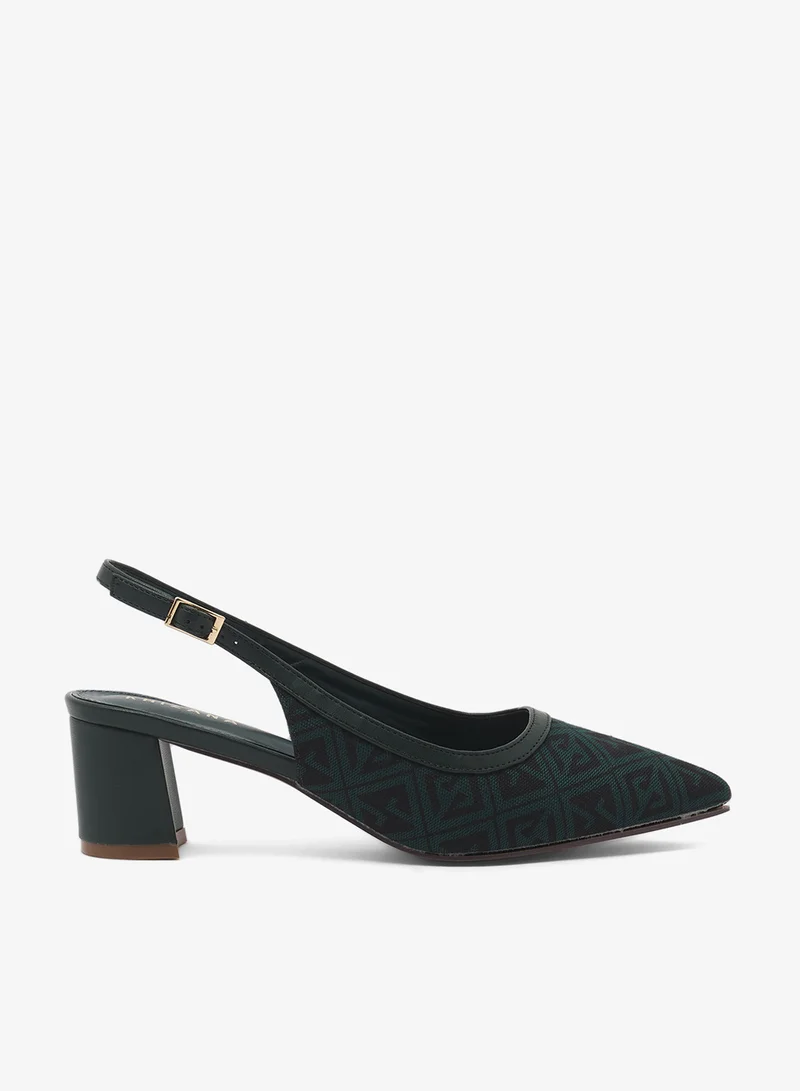 Khizana Sling Back Classic Pumps