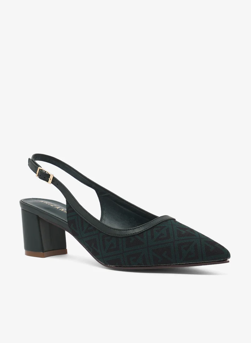 Khizana Sling Back Classic Pumps