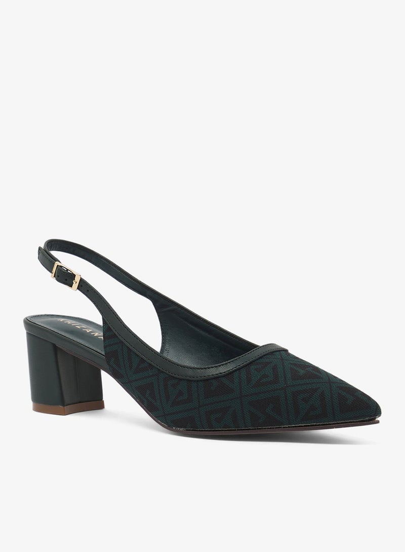 Khizana Sling Back Classic Pumps - Image 2