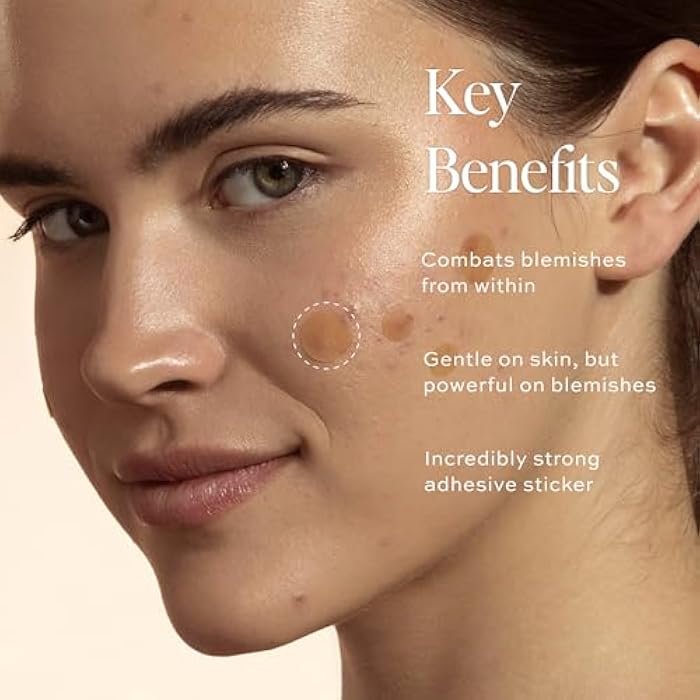 DIME Beauty Power Patch, 72 Count - Hydrocolloid Pimple Patches, Zit Spot and Blemish Aid with Salicylic Acid, Vitamin A, and Clove Oil - Image 3