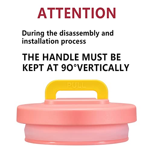 JXXM 8 Oz Thermo Food Jar for Hot & Cold Food for Kids, Insulated Lunch Containers Hot Food Jar,Leak-Proof Vacuum Stainless Steel Wide Mouth Lunch Soup Thermo for School (PINK-Unicorn) - Image 2
