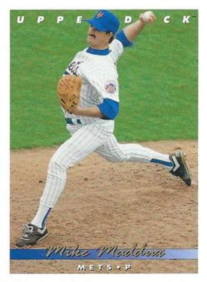 Upper Deck 1993 Upper Deck Series 2 Baseball #650 Mike Maddux New York Mets Official MLB Trading Card - Image 1